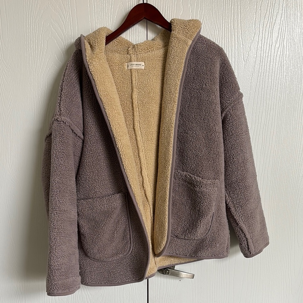 Reversible Sherpa jacket from Lucky Brand